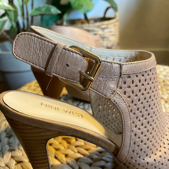 Nine West Beige Heeled Sandals - Picture 6 of 6